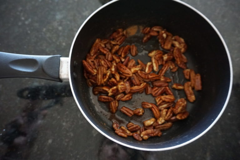 Candied Pecans FODMAP diet desserts Fit Fab FODMAP