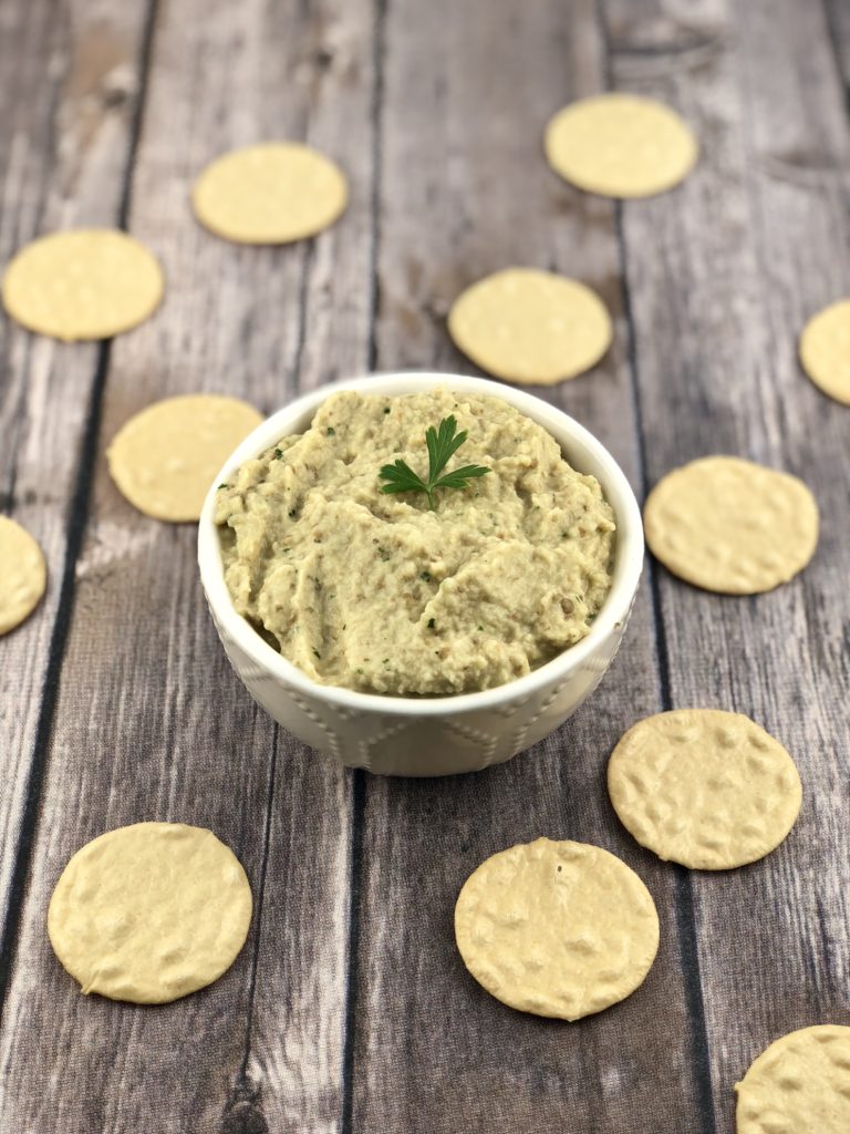 Roasted Eggplant Dip low FODMAP foods Fit Fab FODMAP