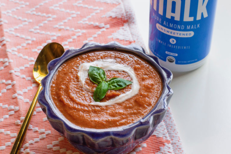 FODMAP Soup Recipes I Tomato Basil Soup Fit Fab Fodmap