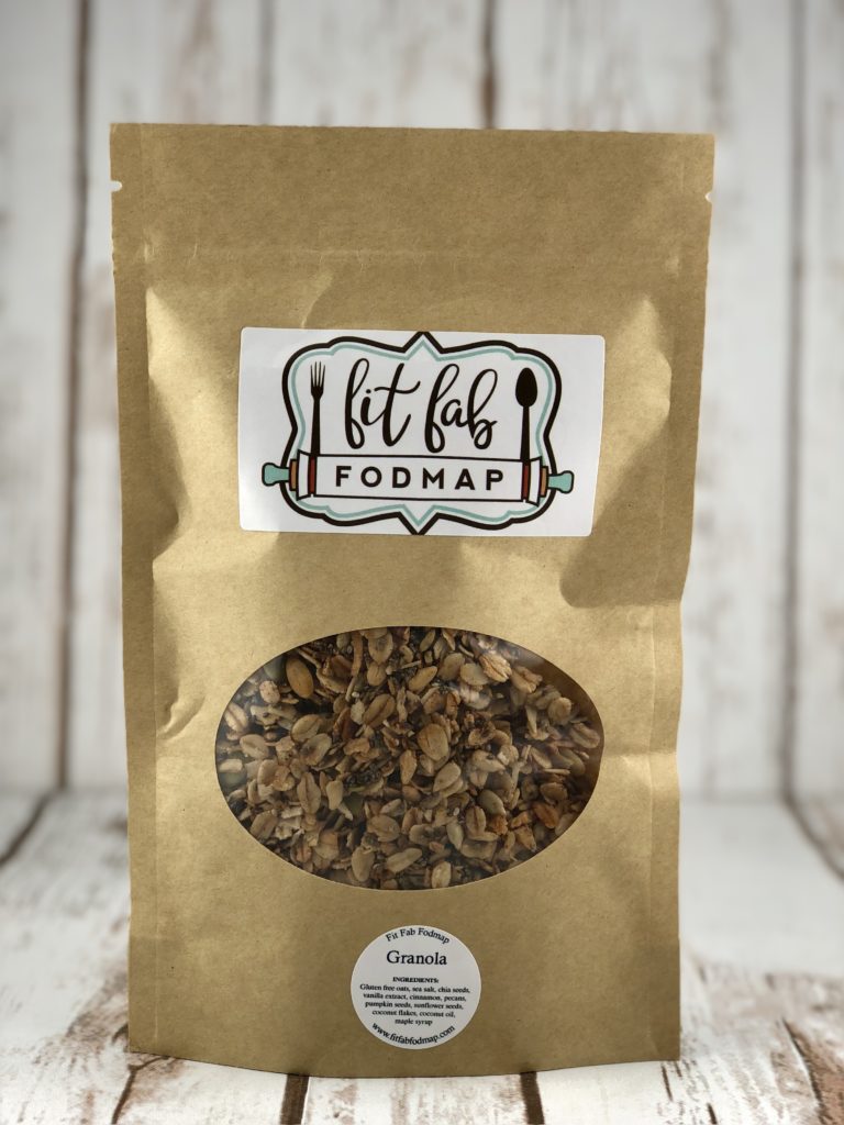 Fit Fab SHOP Book, Granola, FODMAP Products Fit Fab FODMAP