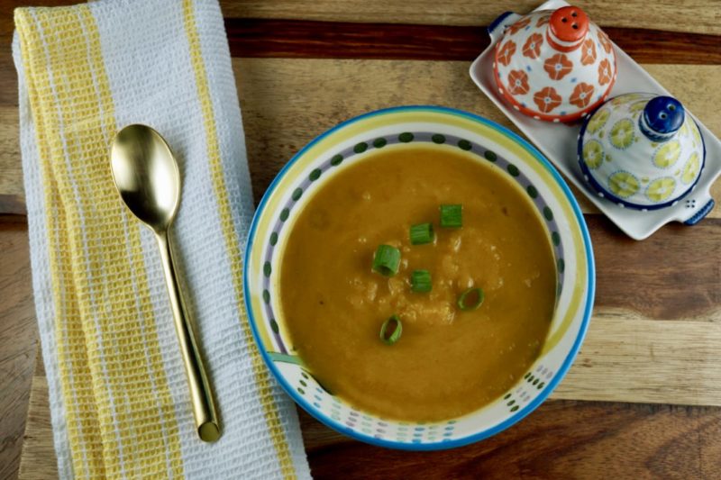 Roasted Butternut Squash Soup low FODMAP foods FitFabFODMAP