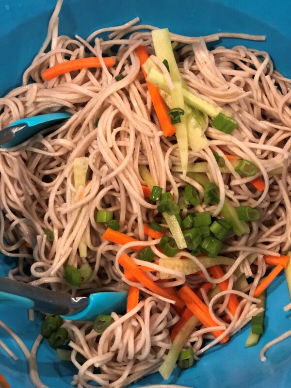 Soba Noodle Salad FODMAP recipes Fit Fab FODMAP