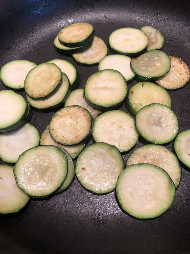 Sauteed Zucchini FODMAP side dish Fit Fab FODMAP