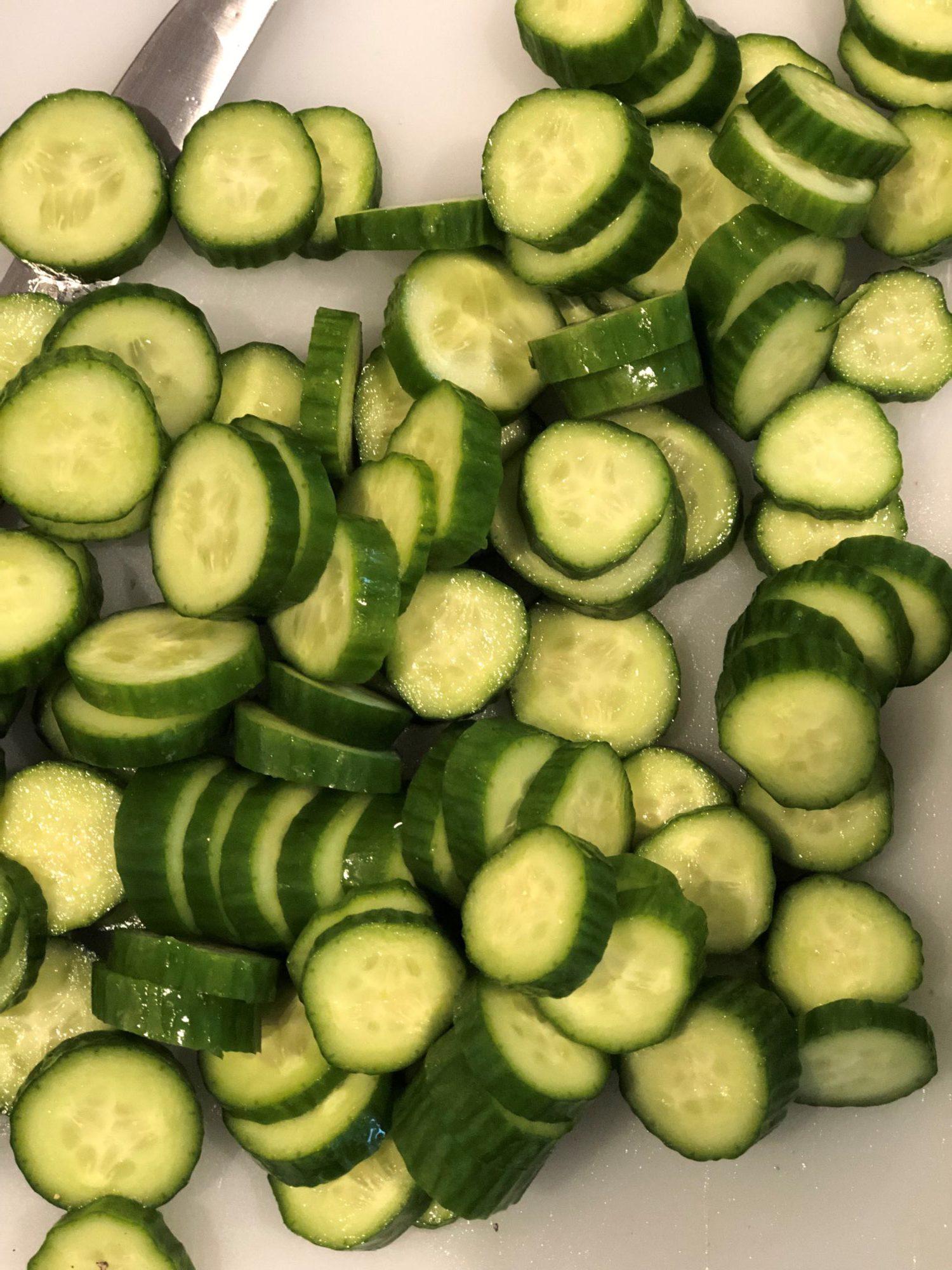 Pickled Cucumbers low FODMAP vegetable Fit Fab FODMAP